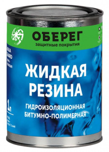 Резина жидкая гидроизоляционная AquaGuard, 1л