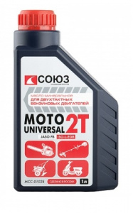 Масло моторное 1л. СОЮЗ 2Т двухтактное минеральное UNIVERSAL МОТО 2Т