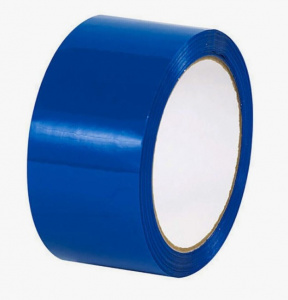 Скотч цветной синий 45мм*66м