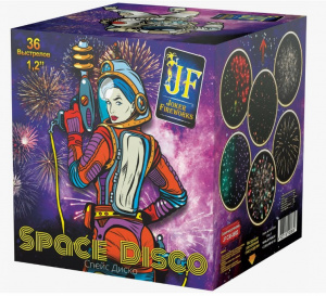 Салютная установка "Спейс Диско"/"Оливье" 1.2"/36 залпов