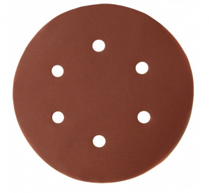 Круг абразивный на ворс. основе 150мм P280 MATRIX перфорированный