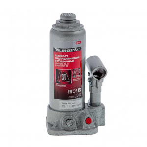 Домкрат  3,0 т MATRIX MASTER, кейс