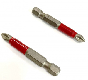 Биты PH №2, 50мм, торсионные ЭКСПЕРТ  2шт.