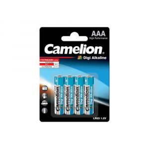 Батарейка CAMELION Digi Alkaline LR03-BP4DG AAA (4шт)
