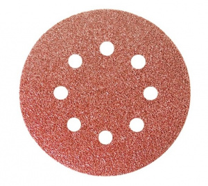 Круг абразивный на ворс. основе 125мм P220 MATRIX перфорированный