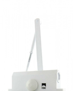 Доводчик дверной 40-65кг, белый, морозостойкий HOME