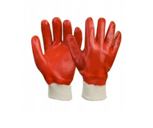 Перчатки литые красные