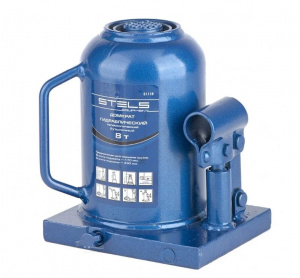 Домкрат  8.0 т STELS, h=170-430 мм, двухштоковый