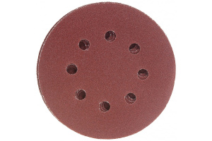 Круг абразивный под "липучку" с отверстиями 125мм Р100 VIRA