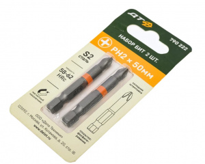 Бита PH №2, 50мм ДЕЛО ТЕХНИКИ, 2шт.