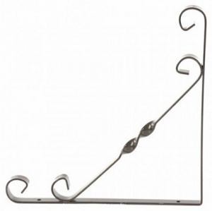 Кронштейн декоративный 250х250мм СИБРТЕХ, коричневый