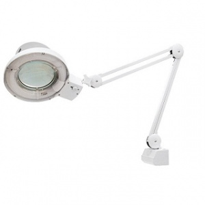 Лупа с подсветкой MATRIX 3-х кратная, D 125мм, со струбцинным креплением к столу