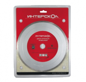 Диск (круг) алмазный 180*22 Интерскол по плитке