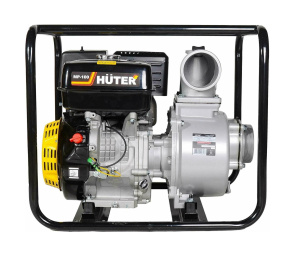Мотопомпа бензиновая HUTER MP-100