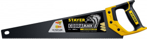 Ножовка по дереву 450мм STAYER "Cobra BLACK" 7 TPI
