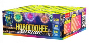 Салютная установка "Новогоднее сияние" 0.6"/100 залпов