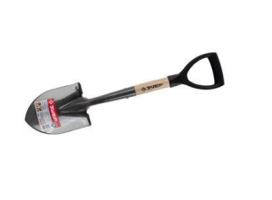 Лопата автомобильная ЗУБР «МАСТЕР» ФАВОРИТ черенок из ясеня, пластиковая рукоятка, 210х145x680мм