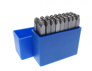 Клейма буквенные  8мм латиница