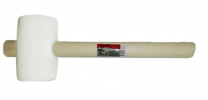 Киянка 0,9кг, резиновая белая ЭКСПЕРТ