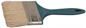 Кисть плоская 100мм Зубр "Универсал-Мастер КП-11" пластм. ручка, натур. щетина