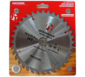 Диск (круг) пильный TT 185*25,4(36Т)