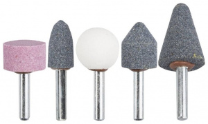 Набор шарошек для дрели STAYER 5шт, абразивные