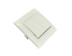 Выключатель внутренний двухклавишный 3702 SparkLux