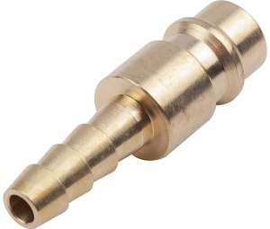 Разъем 1/4" EURO папа-елочка  6мм,латунь AV Steel