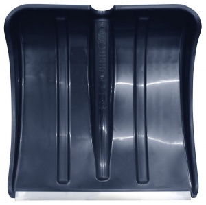 Лопата снеговая 380*365мм, пластм., алюм. пл., без черен., Витязь