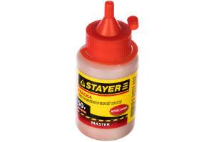 Краска для разметочных шнуров 50г красная "STAYER"