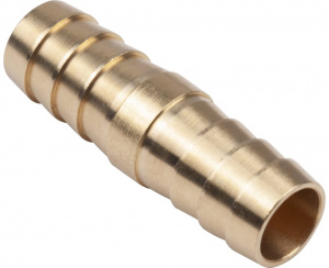 Разъем елочка 14мм-елочка  14мм,латунь AV Steel