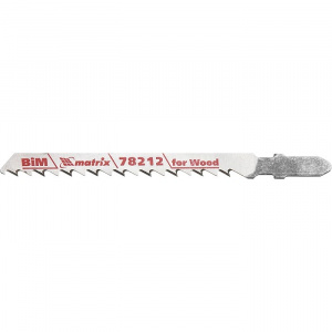 Полотно для эл/лобзика MATRIX  75*4,0мм, по дереву