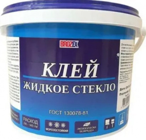 Жидкое стекло Brozex 3 кг