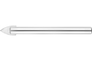 Сверло по кафелю и стеклу  5 мм ТТ  ВК6 (цилиндрический хвостовик)