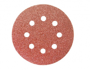 Круг абразивный на ворс. основе 125мм P320 MATRIX перфорированный
