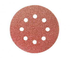 Круг абразивный на ворс. основе 125мм P240 MATRIX перфорированный