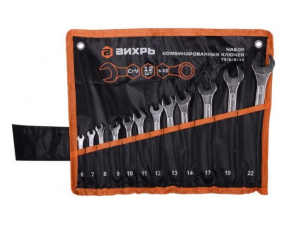 Набор кл. комб. 6-22мм Вихрь 12шт