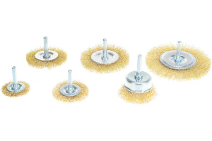 Набор щеток для дрели со шпильками 6 шт. Matrix
