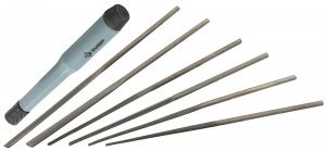 Набор надфилей 160мм ЗУБР 6шт зажимная пластмассовая ручка