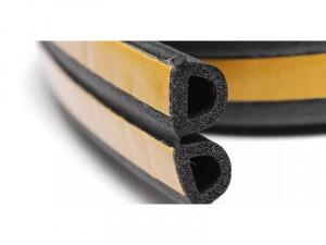 Уплотнитель резиновый MAWIPRO D9*7.5мм, черный, 100м