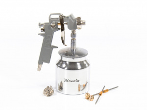 Краскопульт пневматический MATRIX с нижним бачком