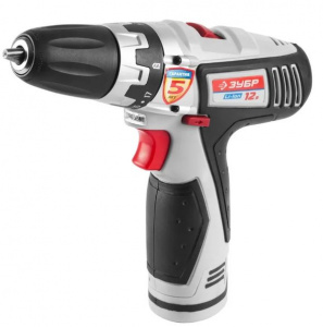 Дрель аккумуляторная ЗУБР 12 Ли-К