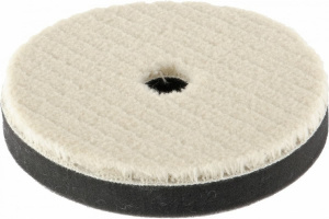 Диск полировальный "под липучку" короткая плетеная шерстяная нить 150мм MATRIX