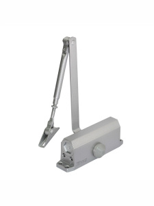 Доводчик дверной 60-85кг,серый, морозостойкий МЕТРО