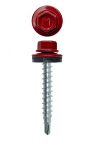 Кровельный саморез 4,8*29  (коричнево-красные) RAL 3011