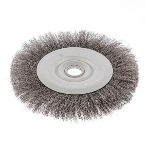 Щетка торцевая 200 мм металл