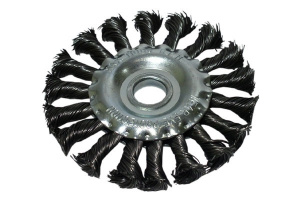 Щетка торцевая 180 мм металл