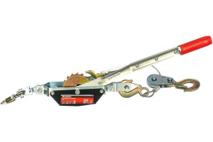 Лебедка рычажная, тяга-2,0т.;подьем-0,8т. одинарное храп.колесо