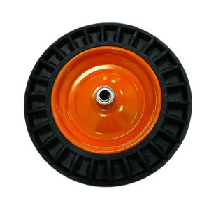 Колесо из пружинной резины для T2-1035 (3,25-8) TT Uptis (оранжевое)