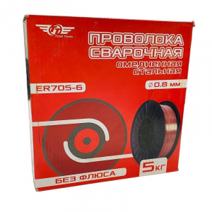 Проволока сварочная обмедненная TT ER70S-6  0,8мм - 5кг